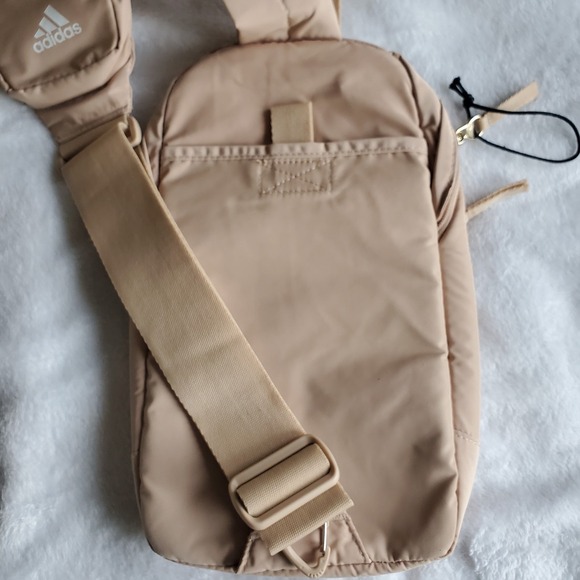 Adidas Essentials Sling Crossbody Beige Bag Backpack - Picture 5 of 11
